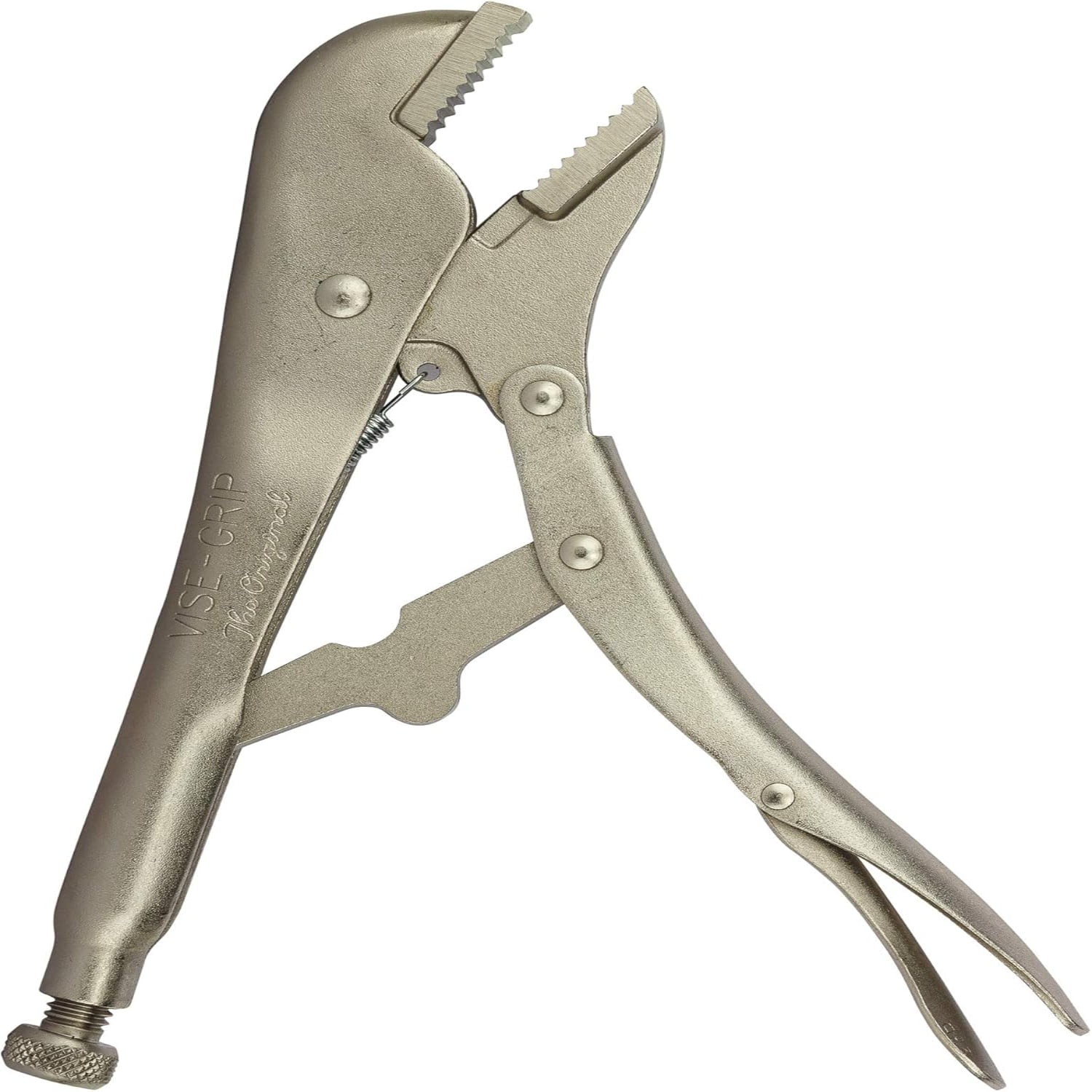 YNGURJA Durable 10inch Original IRWIN VISEGRIP Straight Jaw Locking Pliers with Strong Grip