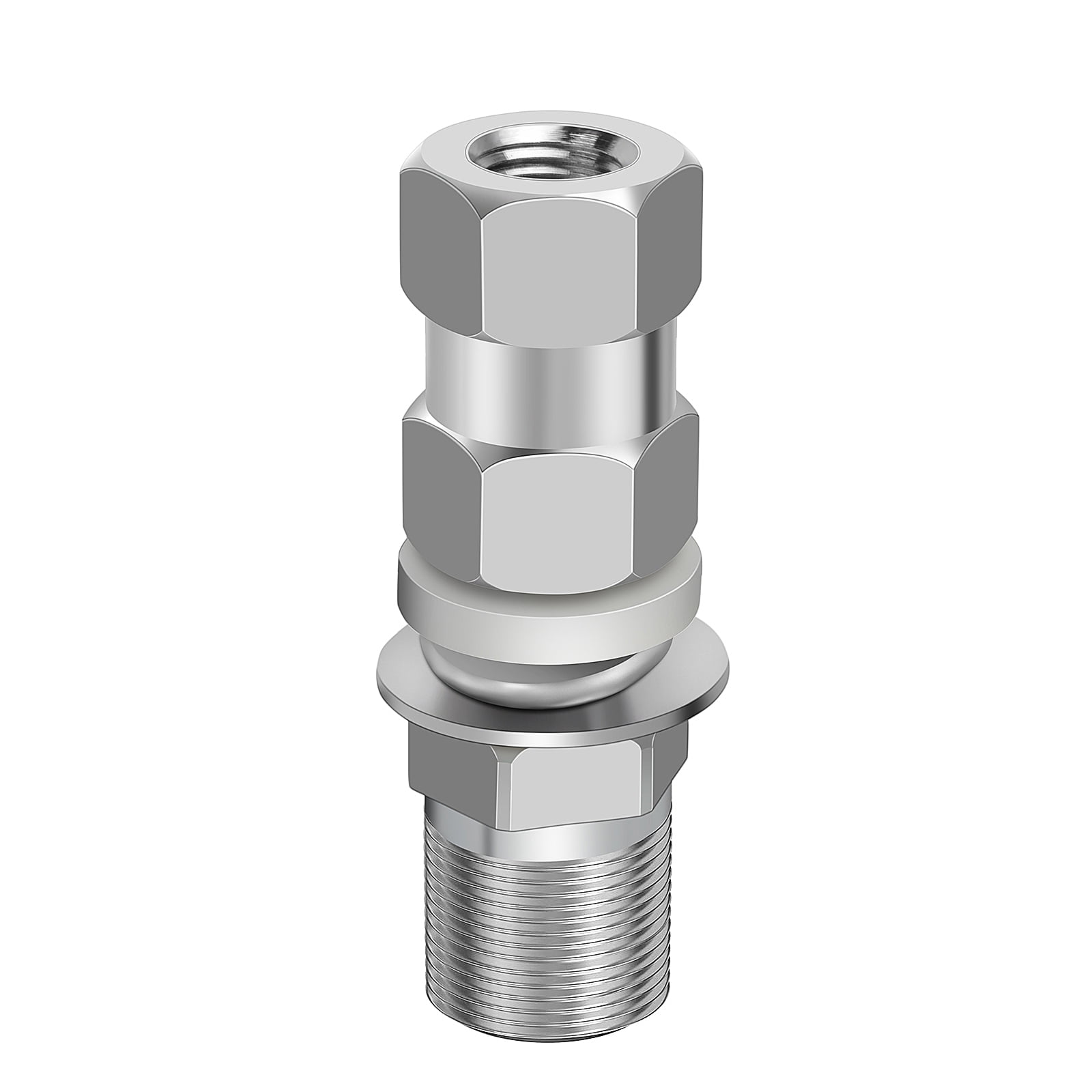 YNIBST Heavy Duty CB Antenna Stud Mount Adapter with SO239 Connector