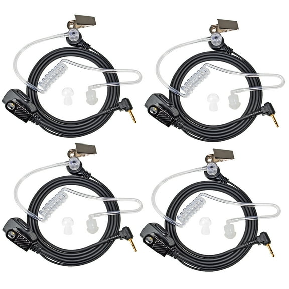 YNIBST Surveillance Kit Low-profile Noise Reduction Earpiece for Motorola 2.5mm T200TP T260 T100TP T402 Talkabout Radio
