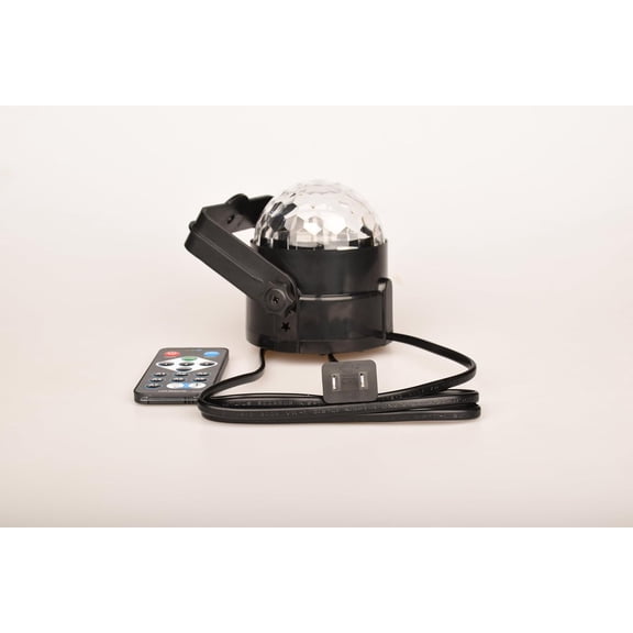 YNTVV-2-Pack Disco Ball Party Lights Sound Activated with Remote Control, 12 Modes Strobe Stage DJ Lights for Home Room Karaoke Dance Party Supplies Birthday Party Decorations White Elephant Gifts