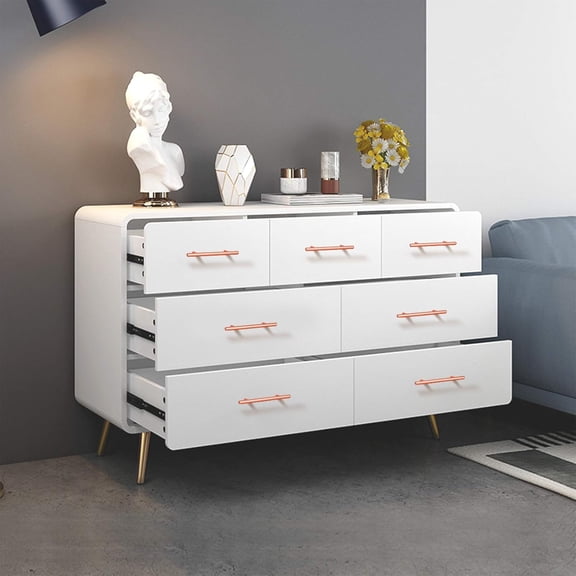 YNTVV--4" Cabinet Pulls Solid Stainless Steel Drawer Pulls Brushed Rose Gold Finish,10 Pack-Kitchen Cabinet Handles T Bar Cupboard Furniture Hardware,Diameter 10mm(2/5 Inch), Hole Centers:102mm