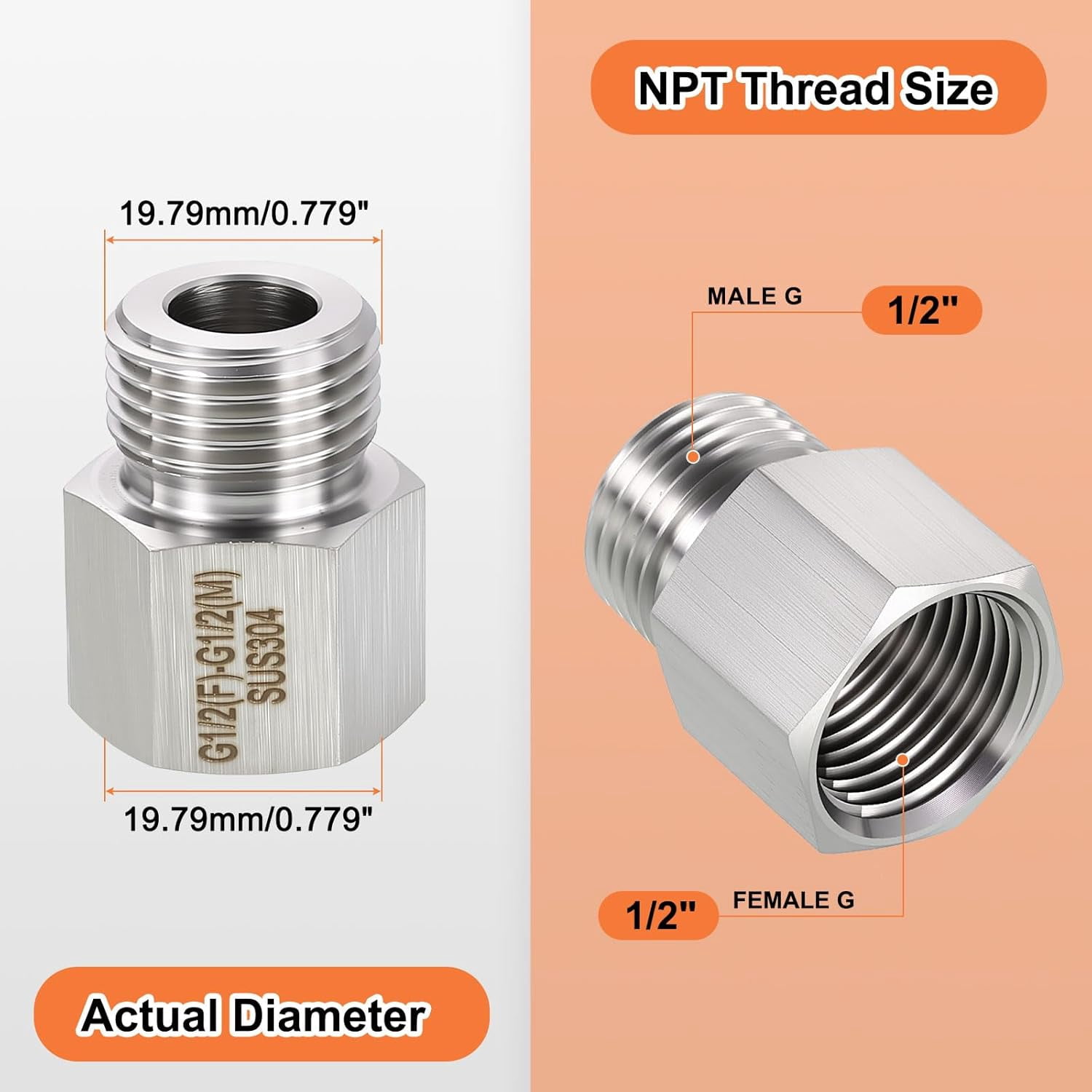 Milton 1815 1/2" Female G Coupler – Heavy-Duty Pneumatic Air Fitting For High-Flow Tools