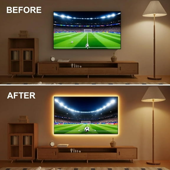 YNTVV-COB LED Strip Lights, 16.4Ft Dimmable White(2700K-6500K) LED Lights for Bedroom with RF Remote, 24V Ultra Bright 2800 LEDs High Density Under Cabinet Lighting for DIY TV LED Backlight Mirror Ki
