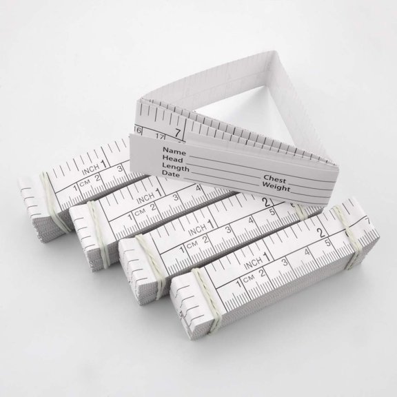 YNTVV-Edtape 24Inch/60CM Paper Tape Measure, Disposable Wound Measuring RulersEducare Measuring Tape, Wound Measurement Tools, Medical Measurement Ruler(Pack of 100)