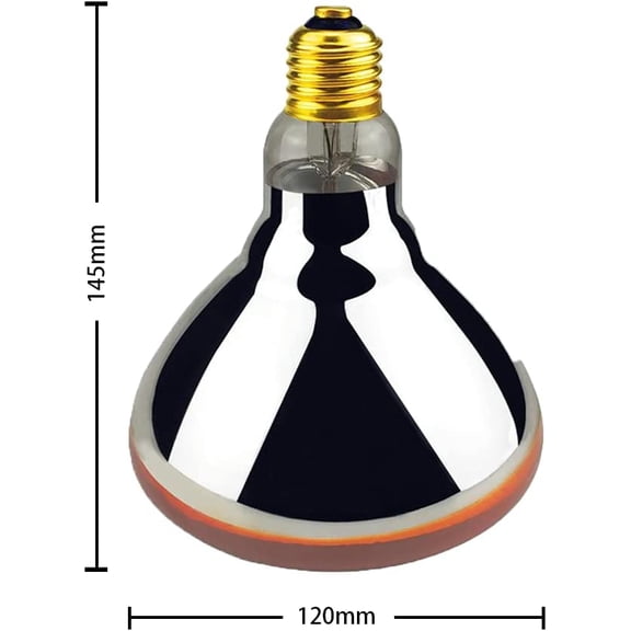 YNTVV-Heat Lamp PAR38 250W 2 Pack Red Infrared Heavy Glass Lamp Bulb for Food Service,Brooder Bulb,Chicks,Pet, Bathroom,Light Therapy,Reptiles and Amphibian.