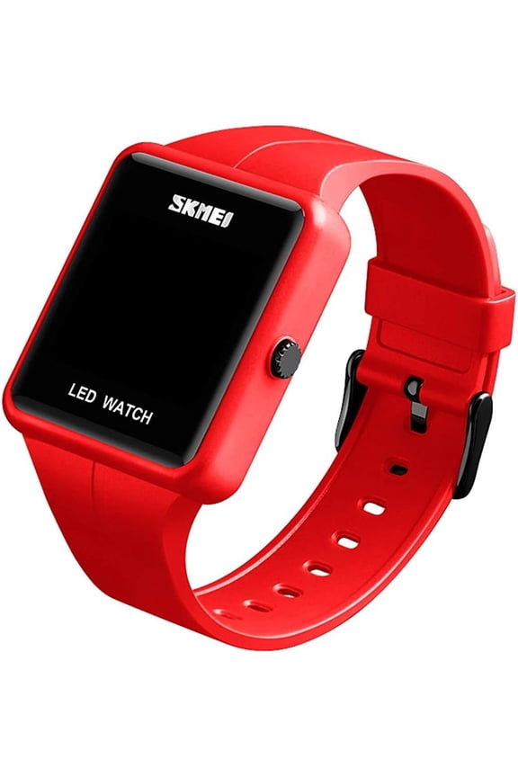 -Large Face LED Digital Watch Date Time 3Bar Waterproof Wristwatch Men Women Sports Watches