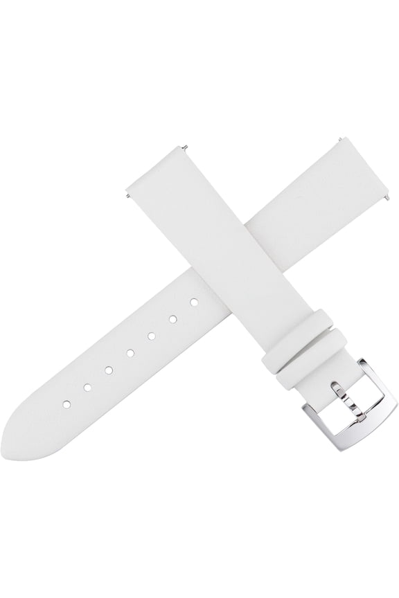 -Leather Watch Bands Quick Release Watch Straps, Elegant & Ultra-Soft Top Grain Leather Watch Band for Women Men, Choice of Color & Width - 12mm 14mm 16mm 18mm 20mm 22mm for Watch & Smartwatch