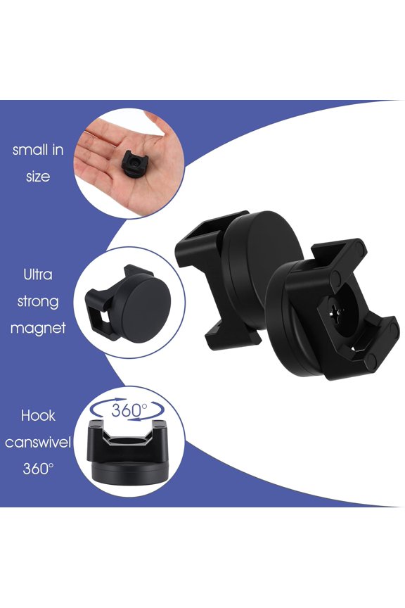 -Magnetic Zip Tie Mount Multipurpose Cable Holder Cable Mount Magnets Magnetic Wire Management Bases with Heavy Duty Zip, Mount Nylon Ties in Total(100 Pieces,22 mm)