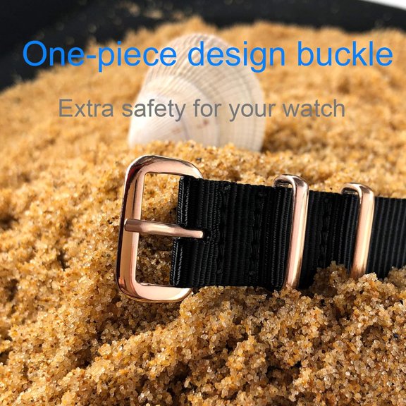 YNTVV-Thin Nylon Watch Strap Replacement(10 12 13 14 15 16 17 18 20mm)