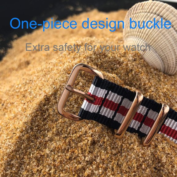 YNTVV-Thin Nylon Watch Strap Replacement(10 12 13 14 15 16 17 18 20mm)