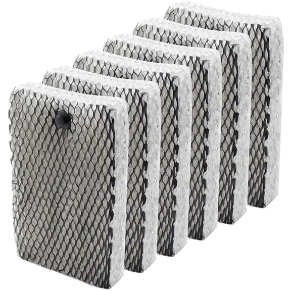 YNXGR  HWF100 Humidifier Filters Replacement Wick Filter for Holmes E HWF100-UC3 HWF100CS 6 Packs