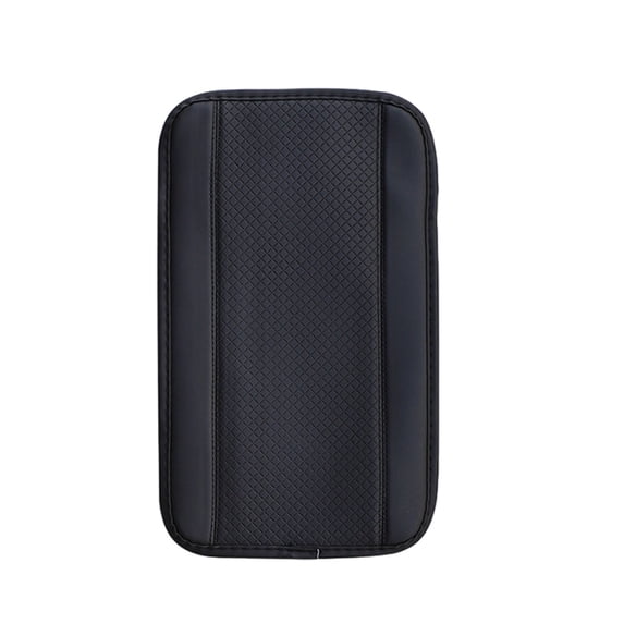 YOBOLK Car Accessories Car Armrest Storage Box Mat, Fiber Leather Car Center Console Cover, Car Armrest Seat Box Cover Accessories Interior Protection For Most Vehicle, SUV, Car Clearance