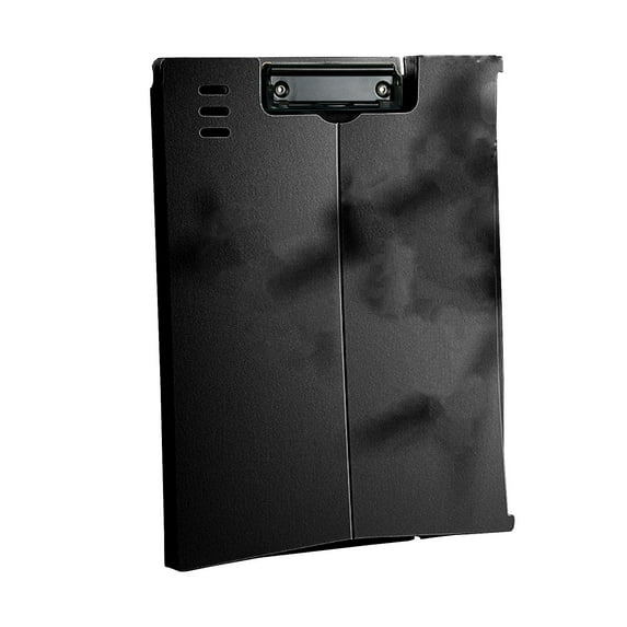 YOBOLK Clearance! School Supplies Clipboard With Folding Feature 13.4x9.4 Standing Clipboard Nursing Clipboard Folder Heavy Duty Plastic Clipboard With Low Clip Office Supplies