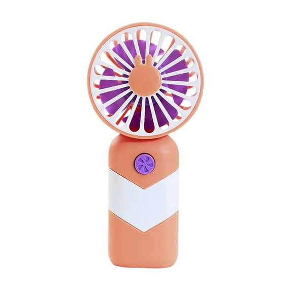 YOBOLK Sports & Outdoors Sports & Outdoor Play Toys Handheld Fan Summer Portable Carry Small Fan Rechargeable Household Small Fan Student Dormitory Outdoor Gift Fan Light Sound Low Noise