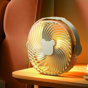 Sharper Image SPIN 12 Oscillating Desktop Fan, Remote Control, 16.5 ...