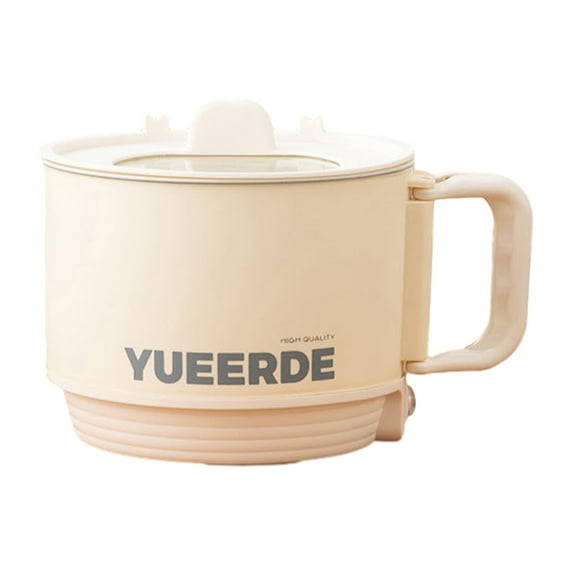 YOBOLK Home Essentials Kitchen Small Appliances Mini Rice Cooker- Electric Hot Pot- Portable Mini Ramen Pot For Steaming-Stir-frying- Porridge And Noodle Soup Clearance
