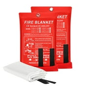 YOBOLK Household Supplies Clearance Portable Home Fire Fighting Equipment Home Emergency Fire Blanket Household Essentials