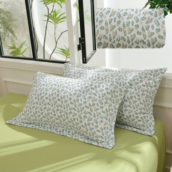 YOBOLK Pillow Covers Clearance Yarn Pillow Covers Pair Of Pillow Covers Adult Large Pillow Covers Soft Comfortable Breathable Washable Pillow Cases