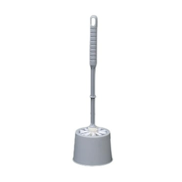 YOBOLK Toilet Brush Clearance Toilet Bowl Brush and,Compact Toilet Cleaner Brush Set for Bathroom Cleaning,Compact Size for Storage and Organization Long Handled Toilet Brush