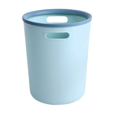 YOBOLK Trash Can Clearance Trash Can Pressure Household Kitchen Large Plastic Basket Bedroom Bathroom Classification Small Trash Bucket Garbage Can