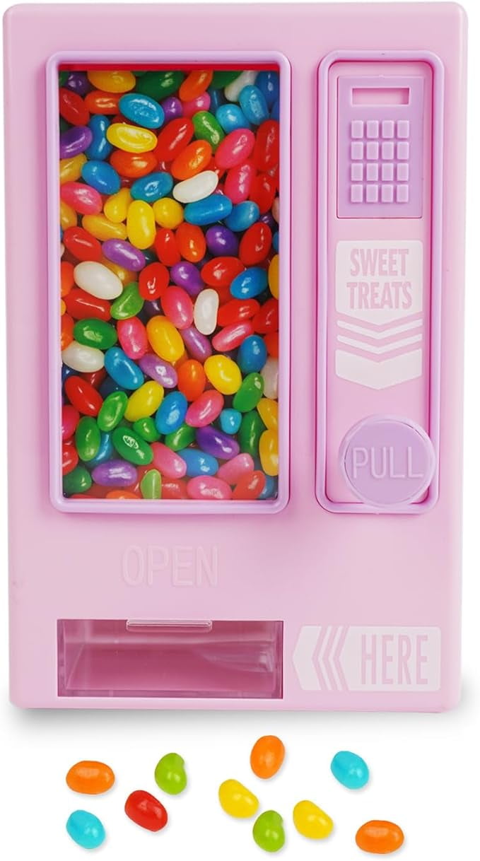 YOBRO Candy Dispenser, Cute Vending Machine for Desktop, Manual Candy