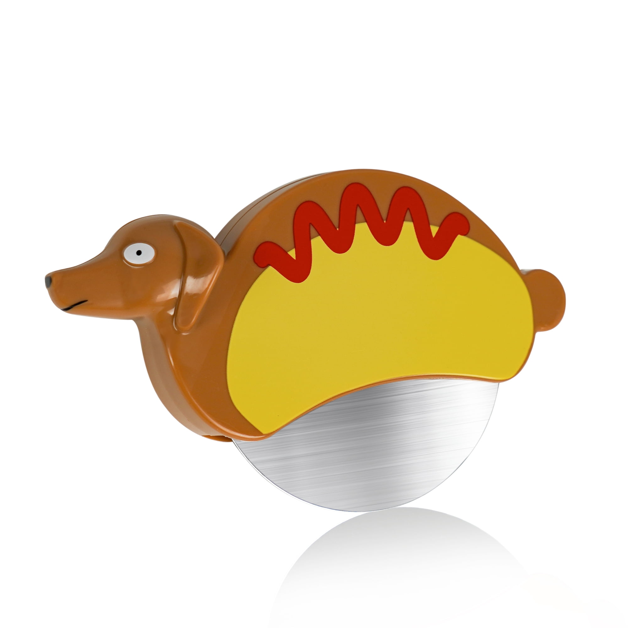 YOBRO Hotdog Dachshund Pizza Cutter Wheel, Pizza Slicer Stainless Steel, Funny Kitchen Accessories, Gift for Dog Lovers