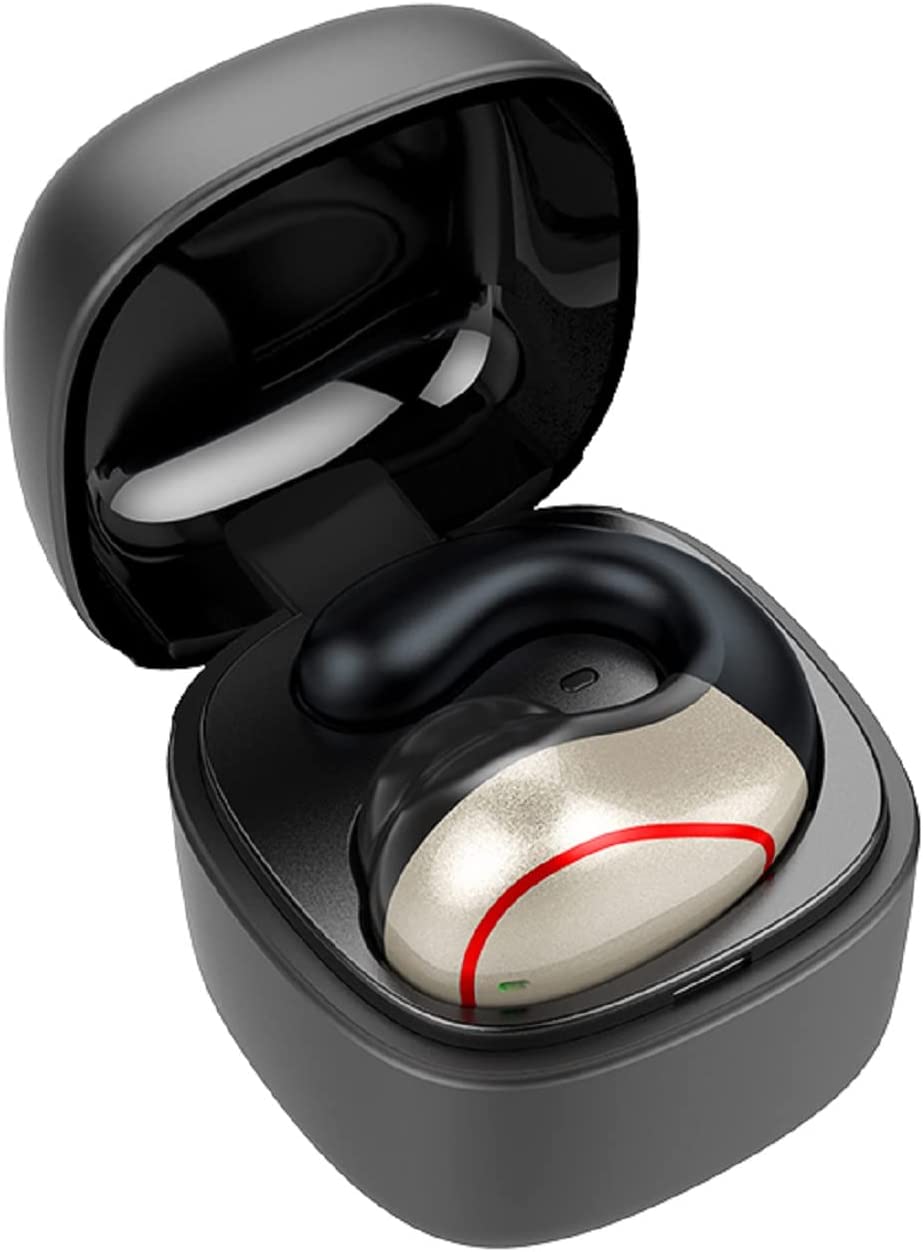 YOCUNKER Open Ear Headphones Wireless Single Earbud Bluetooth Small