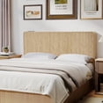 thumbnail image 1 of YOCWO Headboard for Queen Size Bed with Charging Station, Fluted Grooved Panel Head Board with Rounded Corners, Oak, Headboard Only(Bed Frame Not Included), 1 of 10