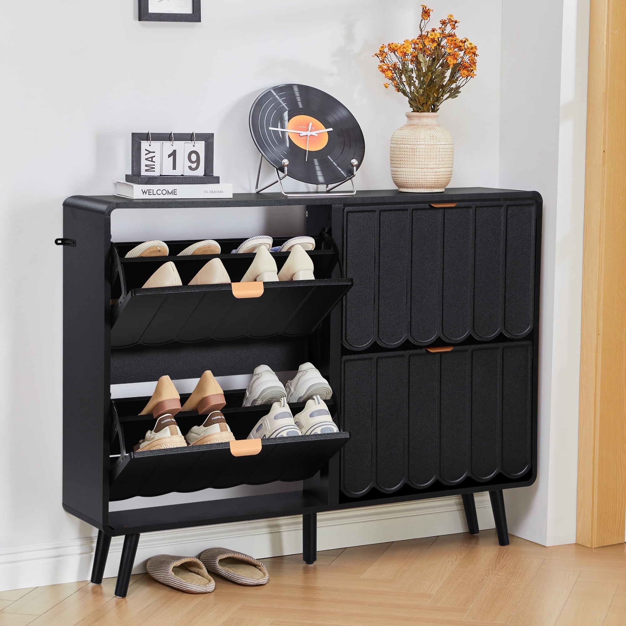 Ikea Shoe Shoe Organizer For Small Entryway Narrow Entryway