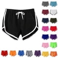 thumbnail image 1 of YODETEY Women’s Dolphin Athletic Shorts,Retro Summer Casual Running Shorts, Women's and Women's Plus Red,Size S-3XL, 1 of 4