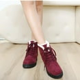 thumbnail image 1 of HWRETIE Women's Winter Snow Boots Casual Warm Flat Ankle Boots Soft Cotton Shoes,Cozy Plush Lining Anti-Slip Sole Comfortable Outdoor Winter Fashion Boots, 1 of 7