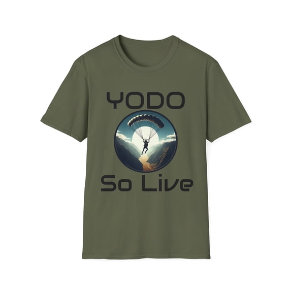 YODO So Live, Motivational and Inspirational, Unisex Softstyle T-Shirt
