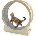 thumbnail image 1 of YODOLLA 45” Cat Treadmill Large XL Quiet Cat Exercise Running Wheel for Indoor Cats,Natural, 1 of 8