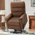 thumbnail image 1 of YODOLLA Dual Motor Power Lift Recliner Chair for Elderly with Massage and Heat, Electric Lounge Chair Lift Assist Single Sofa - Coffee, 1 of 7