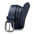 thumbnail image 1 of YOETEY Mens Belt Leather Belt for Jeans, Casual and Dress, Classic Style 1 3/8"(35mm), 1 of 9