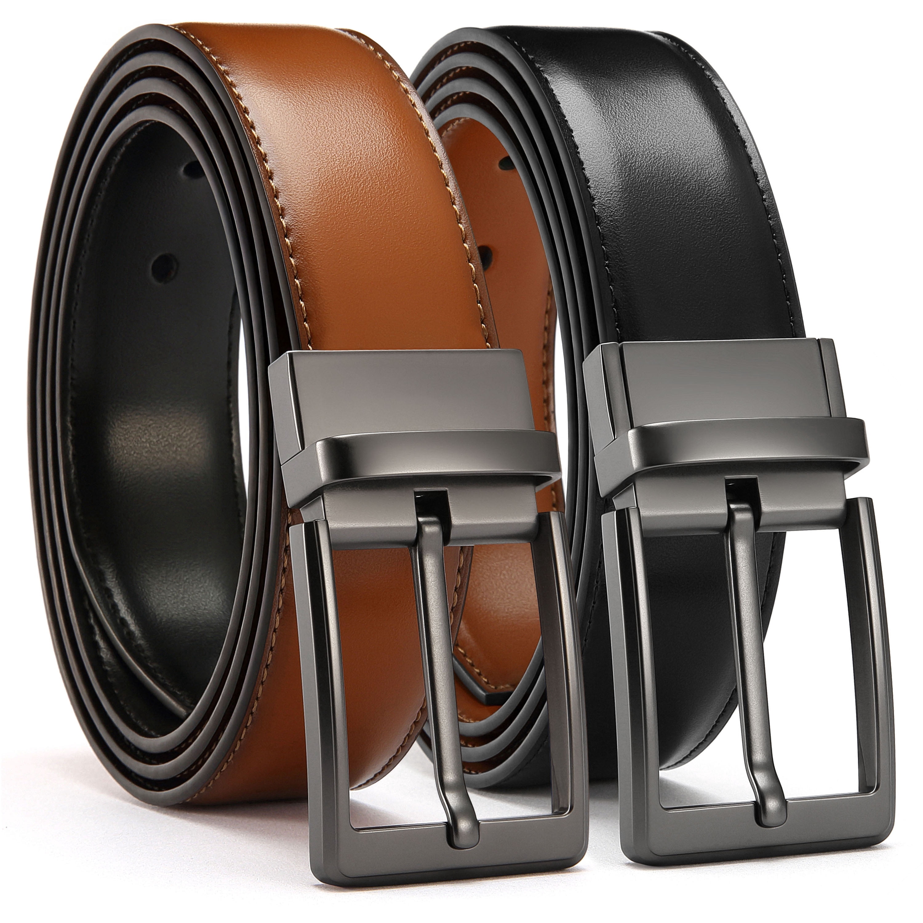 YOETEY Mens Belt 1 Pack - 1 3/8" Leather Reversible Belts for Men for Dress Pants - Walmart.com YOETEY Mens Belt 1 Pack - 1 3/8" Leather Reversible Belts for Men for Dress Pants - Walmart.com