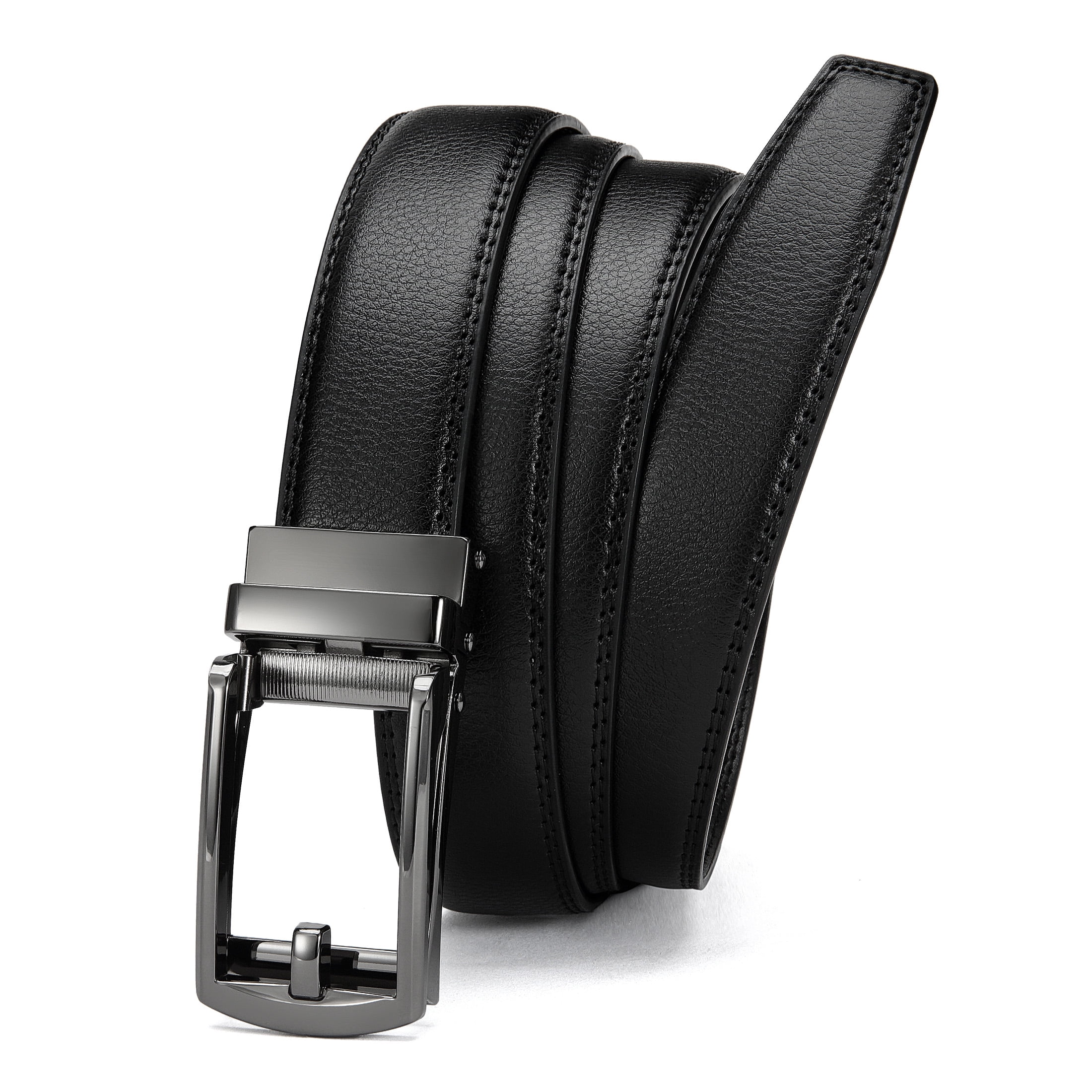 mens leather dress belt