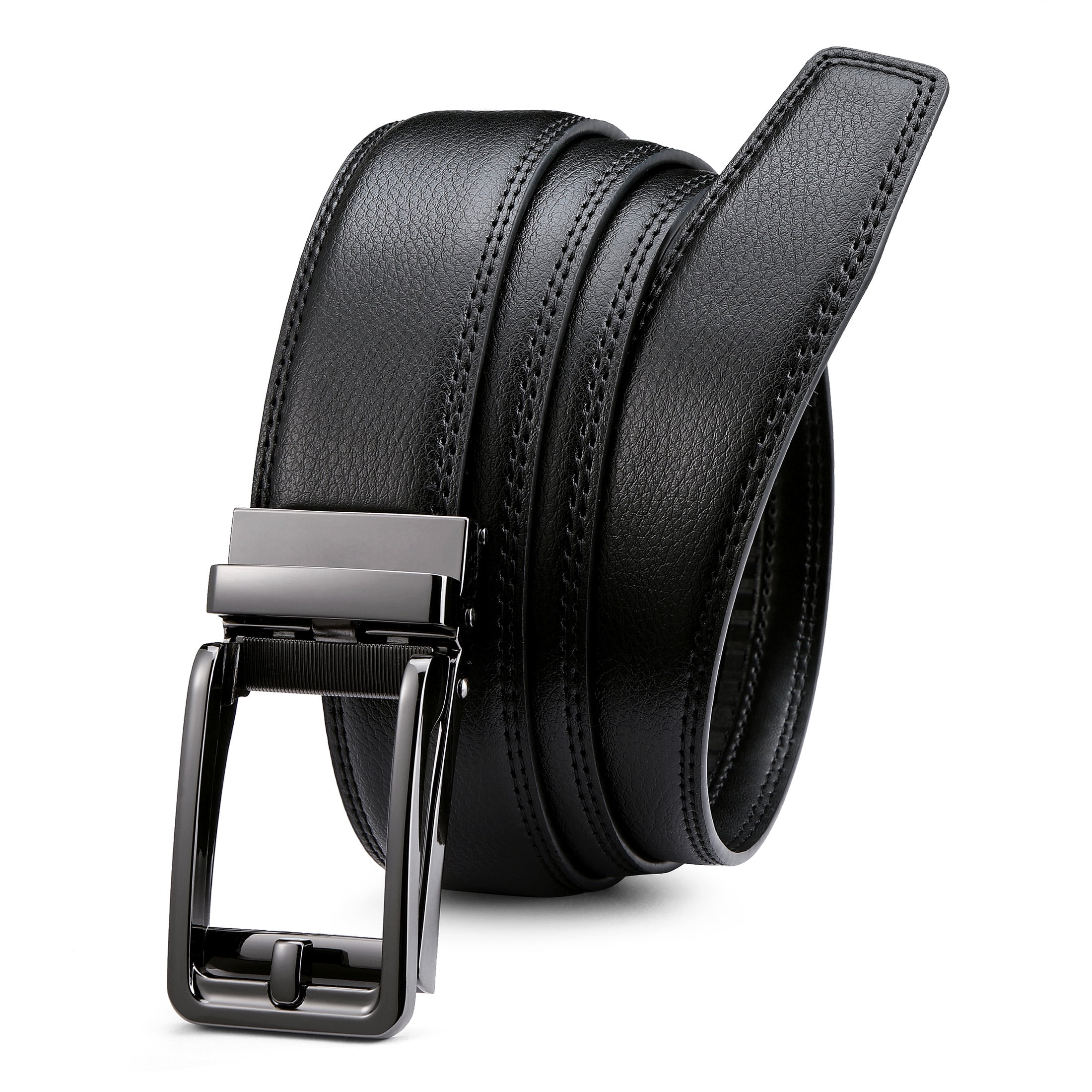 Luxury Designer H Brand Designer Belts Men High Quality Male PU Leather Women Belt Buckle Strap for Jeans Black size 110cm Walmart
