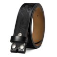 thumbnail image 1 of YOETEY Mens Western Genuine Leather Belt Without Buckle - Cowboy Belt for Casual Jeans, 1 of 8