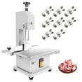 YOEXTO US Commercial Bone Saw Machine 1000W, Electric Frozen Meat