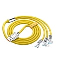 thumbnail image 1 of YOFOKO 100W Rotating 3-in-1 Charging Cable, Fast Charger Cord with Reinforced Braiding for Phones, Tablets, & Laptops, 1 of 5