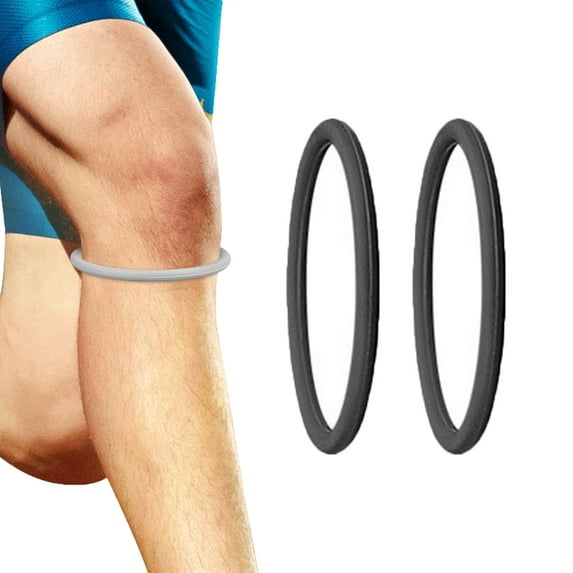 YOFOKO 2 Pack Patella Band for Knee Pain Relief, Patellar Tendon Support Strap for Outdoor & Indoor Sport, Breathable & Lightweight Patella Stabilizer Knee Strap Brace Support for Women and Men