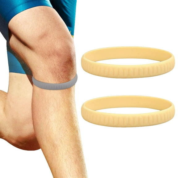 YOFOKO Patellar Tendon Support Strap, 2 Pack Patella Bands Knee Pain Relief for Hiking, Soccer, Basketball, Running, Jumpers Knee, Tennis, Volleyball & Squats