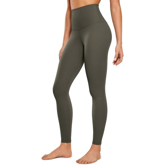 YOGA Super High Waisted Butterluxe Workout Leggings 28'' -Over Belly Buttery Soft Full Length Yoga Pants for Women