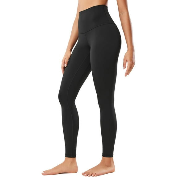 YOGA Super High Waisted Butterluxe Workout Leggings 28'' -Over Belly Buttery Soft Full Length Yoga Pants for Women