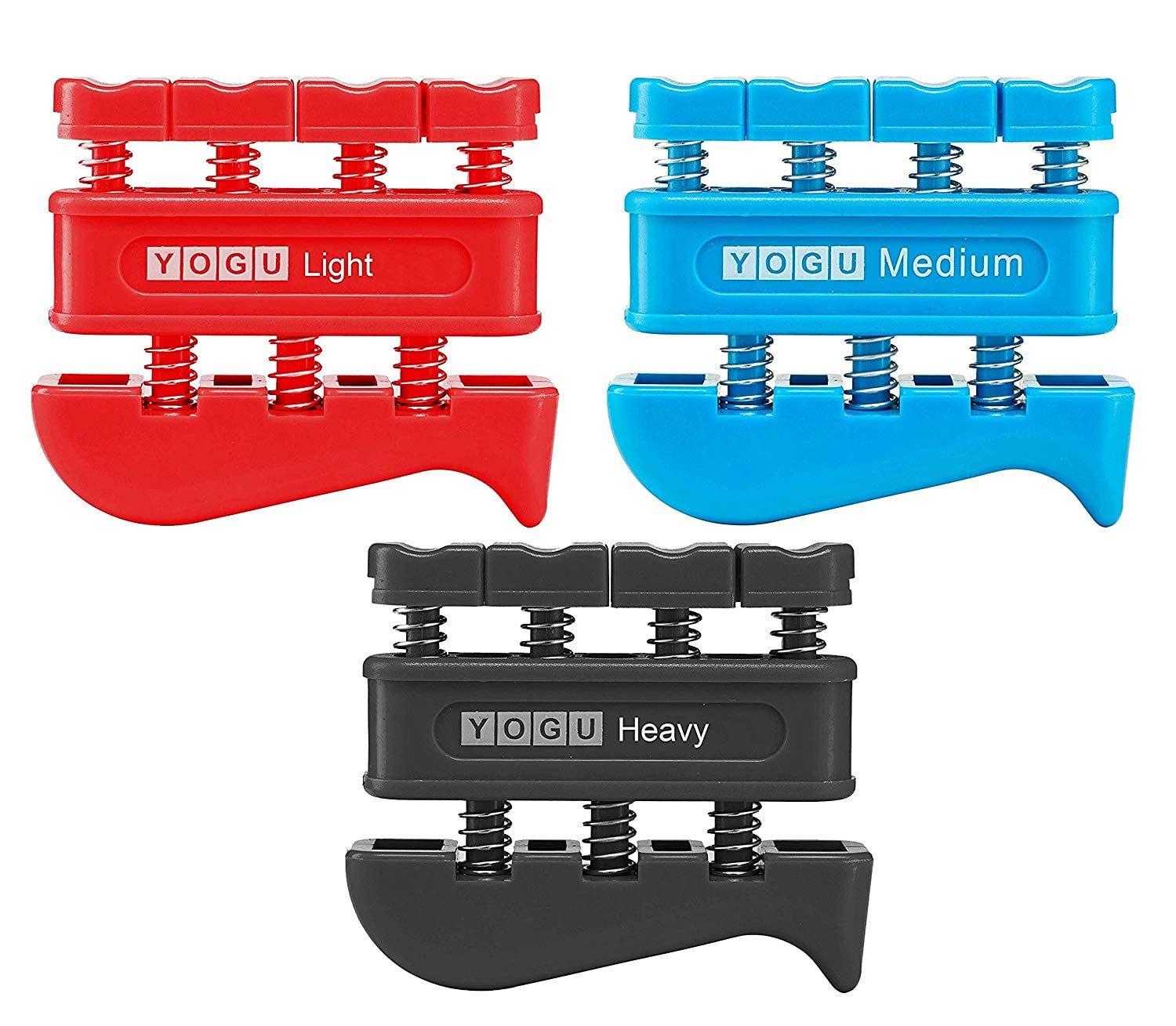 YOGU Hand Grip Finger Strengthener (Set of 3)
