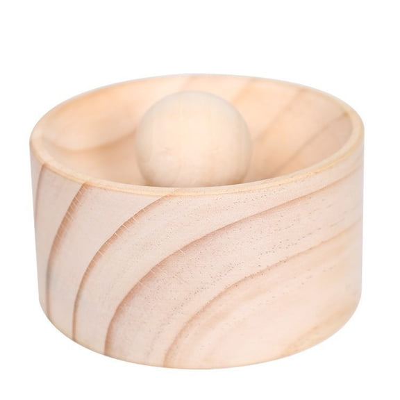 YOHAVEN 3-Second Wooden Dumpling Press, Fast Dough Wrapper Maker For Dumplings Empanadas Wontons, Food-Safe Natural Wood, Ergonomic Easy Use, Ideal Gift For Home Cooks And Gathering Meals