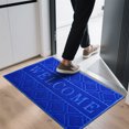 thumbnail image 1 of YOHAVEN 3D Embossed Welcome Door Mat 23.6"x15.7"x0.5" Non-Slip PVC Rug Entryway Porch Front Door Indoor Outdoor Housewarming Holiday Party Decor, 1 of 6