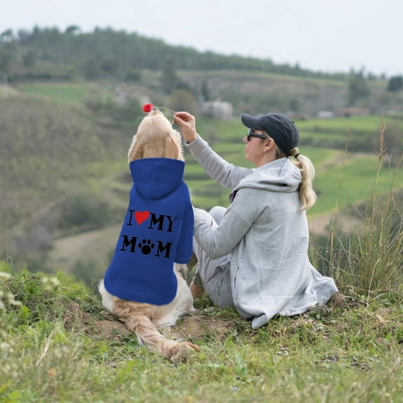 YOHAVEN 5XL Dog Fleece Sweater Hoodie Warm Clothing for Small Medium Large Dogs Pet Fashion Apparel Spring Fall Winter Holiday Outfit