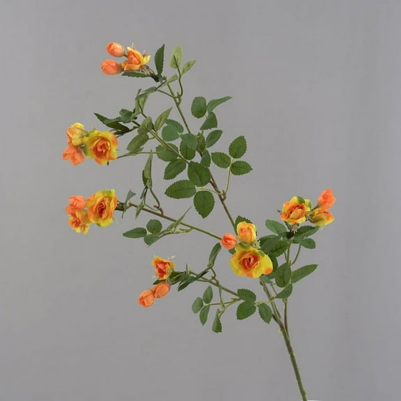 YOHAVEN Artificial Long Stemmed Roses, Faux Flower Bouquets for Home Decor, Elegant Table Centerpieces for Living Room, Dining Room, and Special Occasions, Christmas Gift Ideas for Her